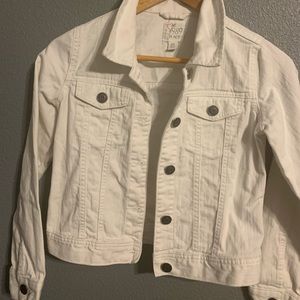 White Jean jacket
